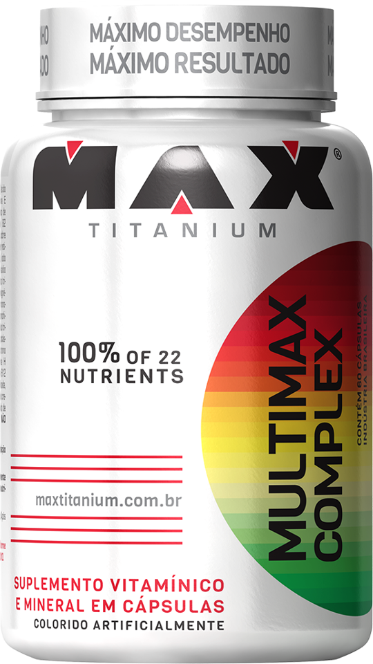 TopWay Suplementos - Multimax Complex 90 Caps - Max Titanium